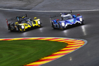 #49 High Class Racing Dallara P217 - Gibson: Dennis Andersen, Anders Fjordbach, #47 Cetilar Villorba Corse Dallara P217 - Gibson: Roberto Lacorte, Giorgio Sernagiotto, Felipe Nasr