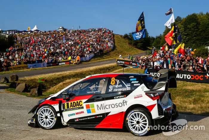 Ott Tanak, Martin Järveoja, Toyota Yaris WRC, Toyota Gazoo Racing