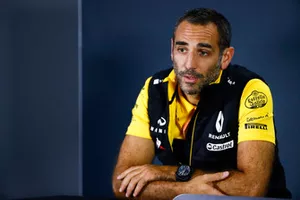 Cyril Abiteboul, directeur général de Renault Sport F1 Team lors de la conférence de presse
