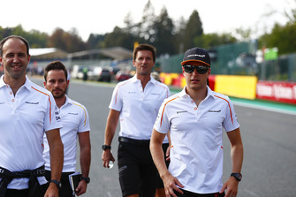 Stoffel Vandoorne, McLaren, pist yürüyüşü