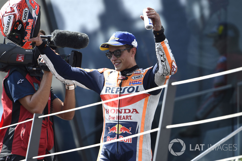 Second place Marc Marquez, Repsol Honda Team