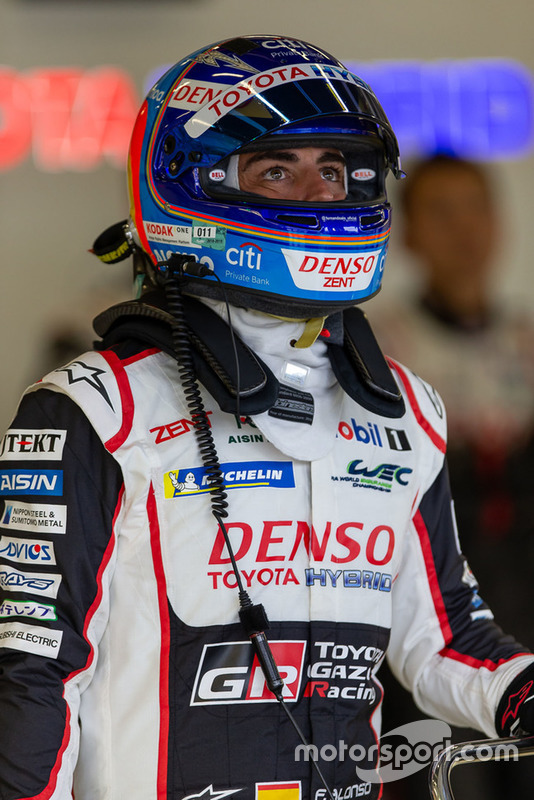 #8 Toyota Gazoo Racing Toyota TS050: Fernando Alonso