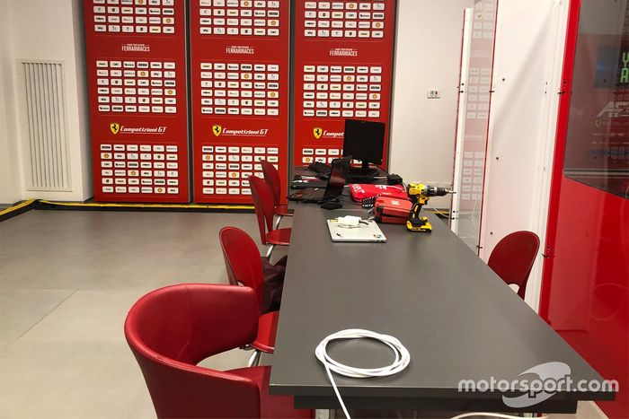 Preparación en Ferrari para las 24h de Le Mans virtuales