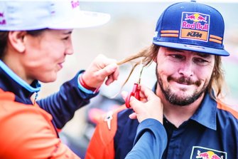 #17 Red Bull KTM Factory Racing KTM: Laia Sanz, #3 Red Bull KTM Factory Racing KTM: Toby Price