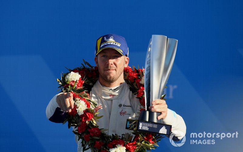 Podio: tercer lugar Sam Bird, Envision Virgin Racing