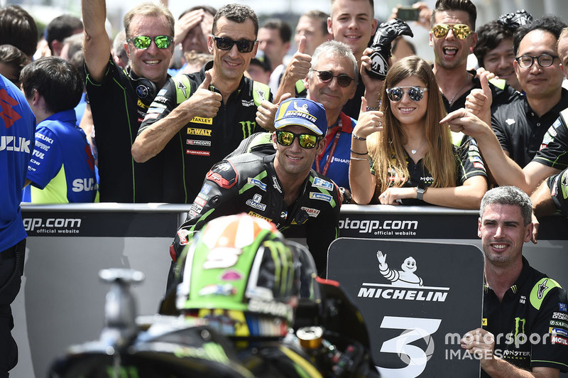 Finis ketiga, Johann Zarco, Monster Yamaha Tech 3