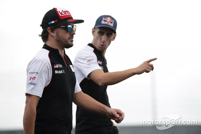 Sébastien Buemi, Fernando Alonso, Toyota Gazoo Racing