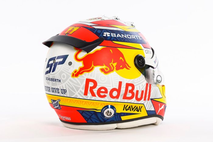 Casco de Sergio Pérez, Red Bull Racing