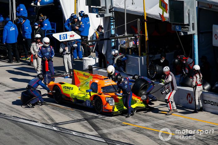 #81 DragonSpeed USA Oreca LMP2 07: Patricio O'Ward, Eric Lux, Colton Herta, Devlin Defrancesco