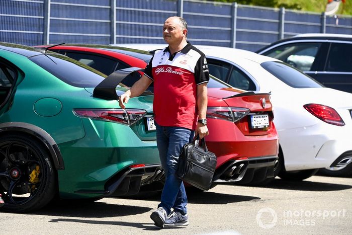 Frederic Vasseur, director del equipo Alfa Romeo Racing