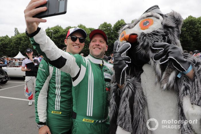 #55 Spirit Of Race Ferrari 488 GTE EVO LMGTE Am de Matthew Griffin, David Perel