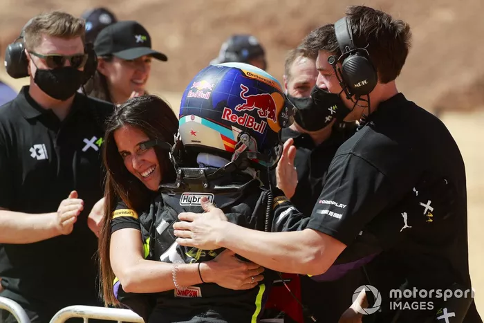 Cristina Gutierrez, X44, con el equipo