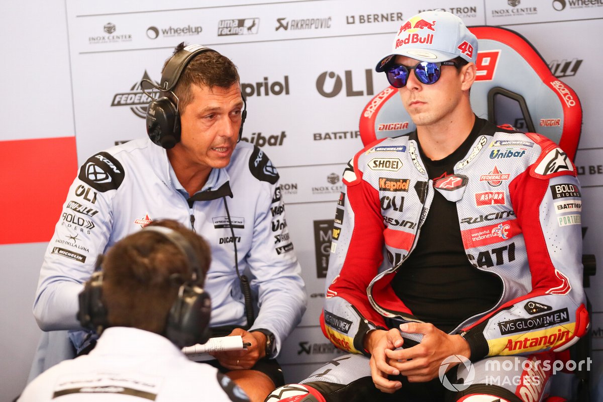 Fabio Di Giannantonio attendait avec impatience son nouveau chef mécanicien
