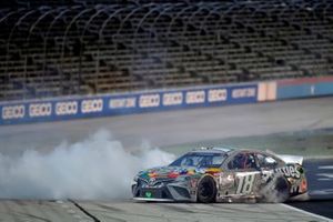 Race winner Kyle Busch, Joe Gibbs Racing, Toyota Camry