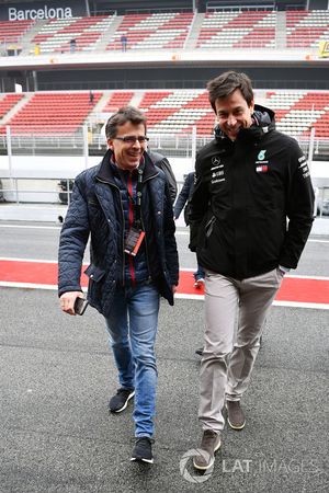 Toto Wolff, Mercedes AMG F1 Director of Motorsport and guest