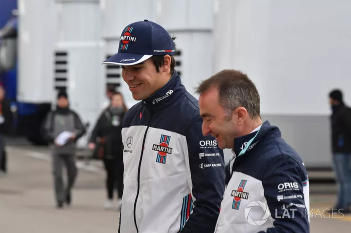Lance Stroll, Williams y Paddy Lowe, Williams