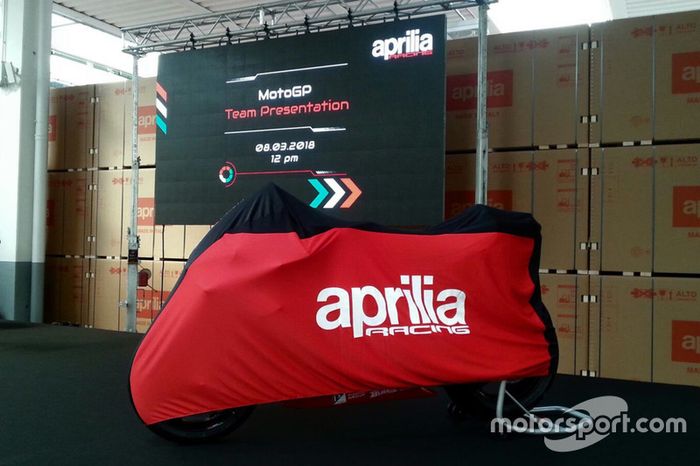 Presentación Aprilia Racing Team