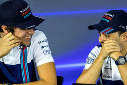 Lance Stroll, Williams en Felipe Massa, Williams tijdens de persconferentie