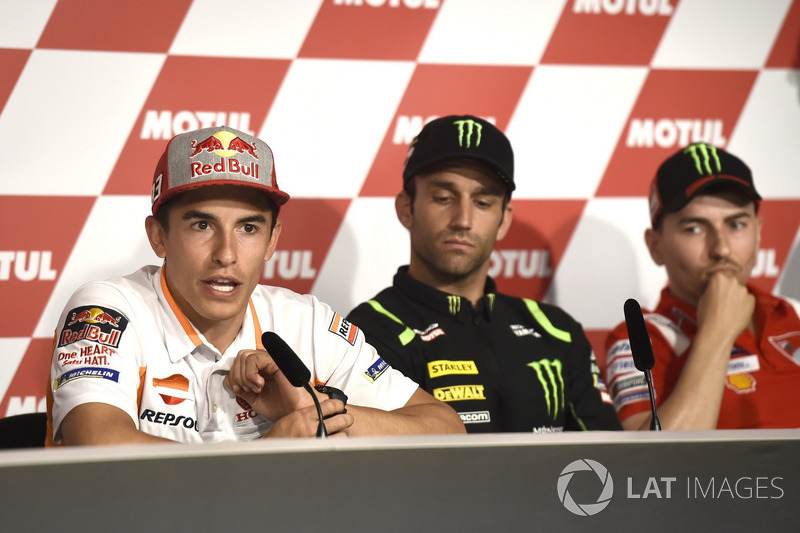 Conferencia de prensa, Valentino Rossi, Marc Marquez, Repsol Honda Team