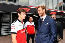 Charles Leclerc, Sauber y Pierre Casiraghi