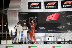 Podium: Race winner Valtteri Bottas, Mercedes AMG F1, second place place Lewis Hamilton, Mercedes AM