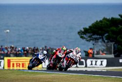 Nicky Hayden, Honda WSBK Team y Davide Giugliano, Aruba.it Racing - Ducati Team