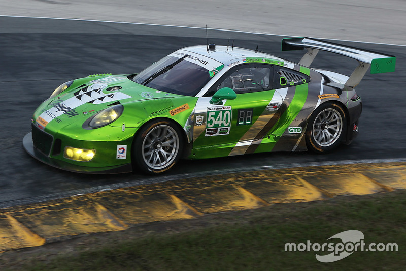 #540 Black Swan Racing Porsche GT3 R: Tim Pappas, Nicky Catsburg, Patrick Long, Andy Pilgrim