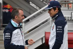 Lance Stroll en Paddy Lowe, Williams