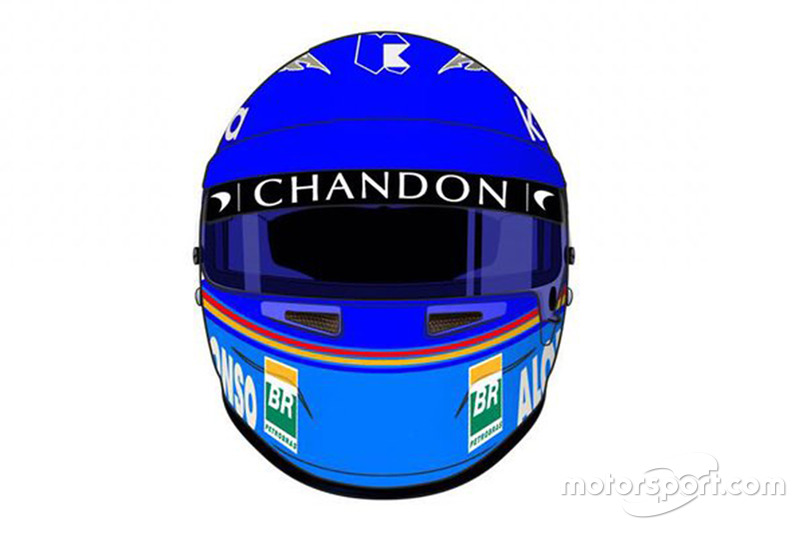 Helm van Fernando Alonso, McLaren