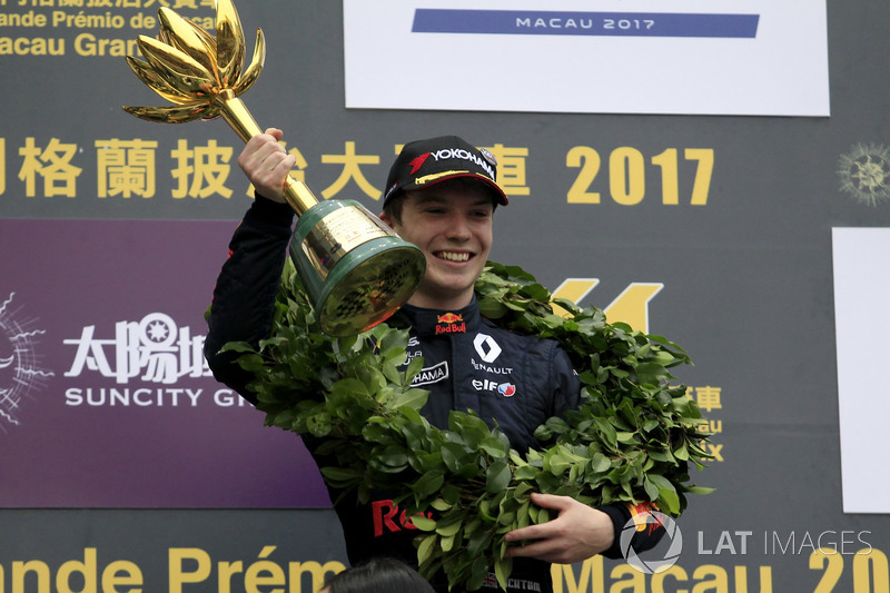 13. Ден Тіктем – 7-й у Єврокубку Формули Renault 2.0, 11-й у GP3, переможець Гран Прі Макао, 2 перемоги, 4 подіуми