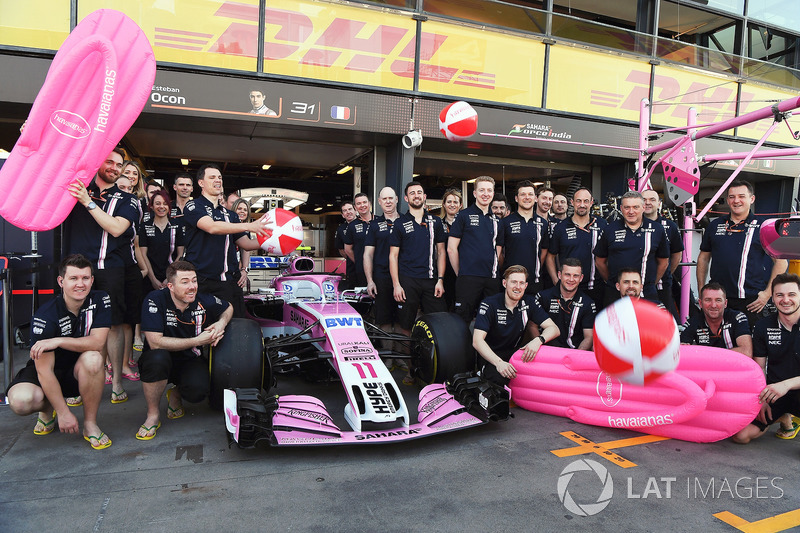 Force India annonce l'arrivée de Havaianas comme sponsor