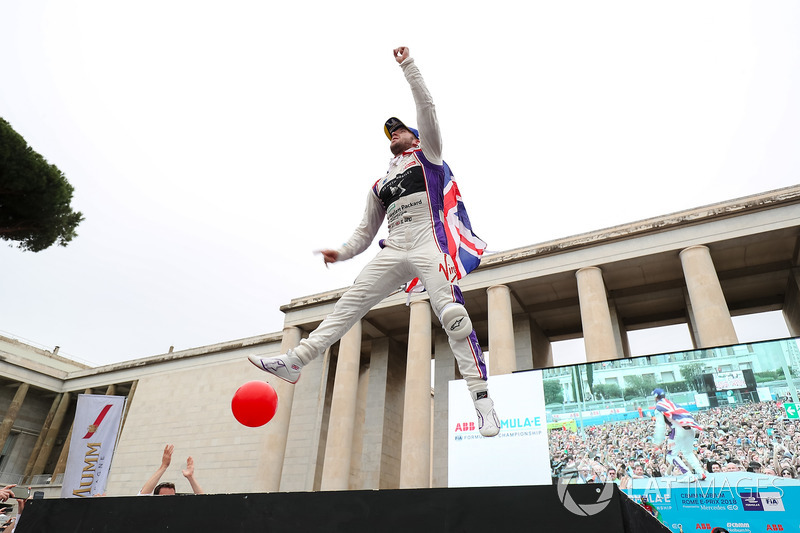 Sam Bird, DS Virgin Racing, wins the Rome ePrix