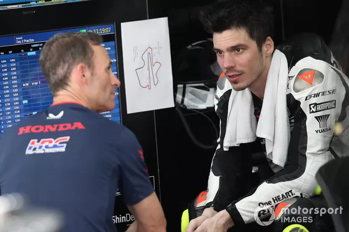 Alberto Puig, Team Principal del Repsol Honda Team, Joan Mir, Repsol Honda Team
