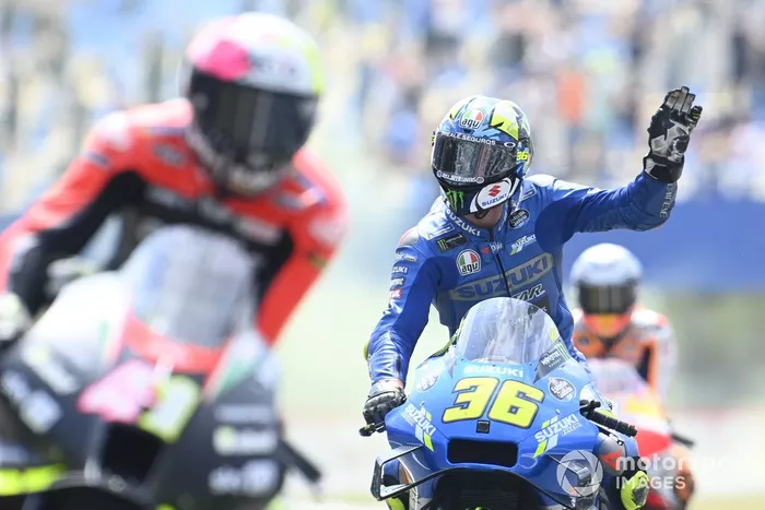 Tercer lugar Joan Mir, Team Suzuki MotoGP