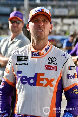  Denny Hamlin, Joe Gibbs Racing, Toyota Camry FedEx Freight