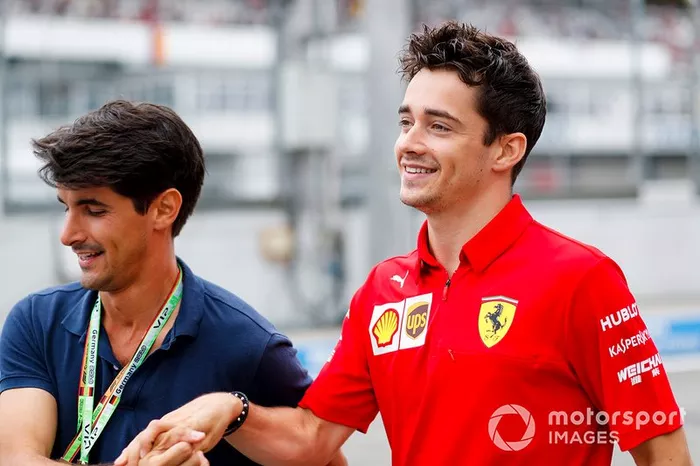 Lorenzo Tolotta-Leclerc e Charles Leclerc, Ferrari
