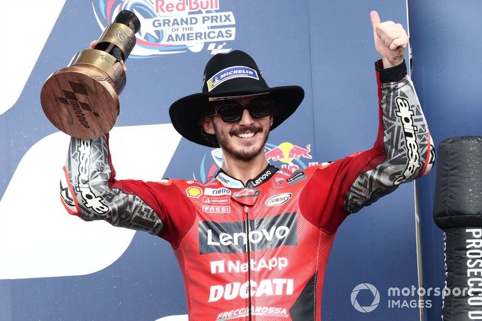 Podio: tercer lugar Francesco Bagnaia, Ducati Team