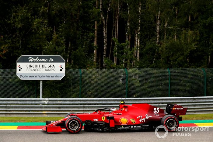 Carlos Sainz Jr., Ferrari SF21