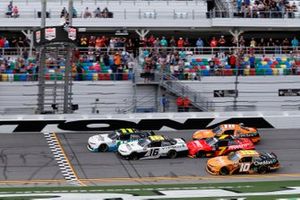Race winner Justin Haley, Kaulig Racing, Chevrolet Camaro
