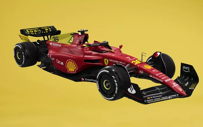 Ferrari F1-75 Italian GP livery