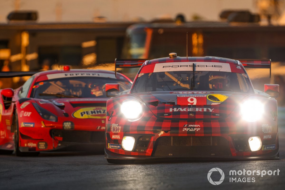#9 Pfaff Motorsports Porsche 911 GT3R: Matt Campbell, Mathieu Jaminet, Felipe Nasr