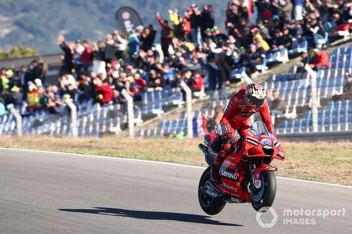 Jack Miller, Ducati Team, both wheels in air