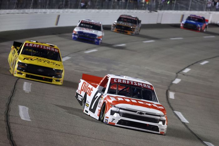 Sammy Smith, Chevrolet, Layne Riggs, Front Row Motorsports Ford