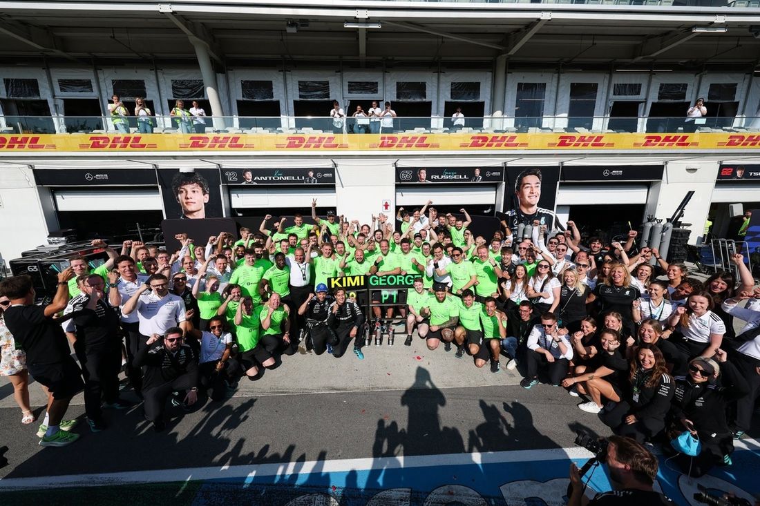 George Russell, Mercedes, Andrea Kimi Antonelli, Mercedes