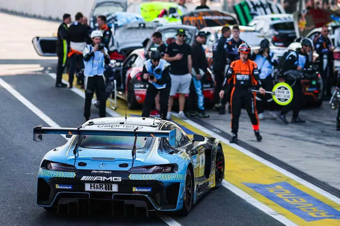 #14 Mercedes-AMG Team GetSpeed Mercedes-AMG GT3: Maro Engel, Maxime Martin, Fabian Schiller, Luca Stolz