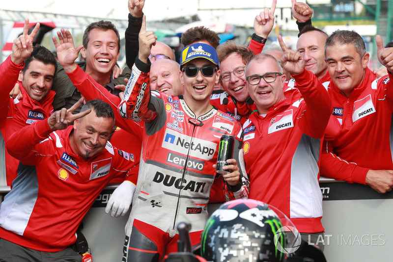 Pole, Jorge Lorenzo, Ducati Team