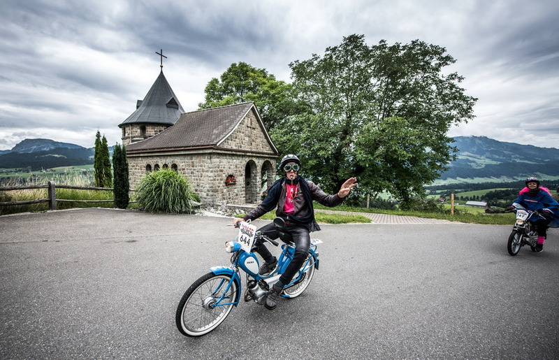 Teilnehmer am Alpenbrevet