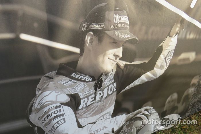 Jardín homenaje a Nicky Hayden en Misano