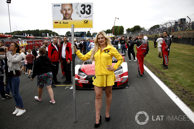 Chica de la parrilla, René Rast, Audi Sport Team Rosberg