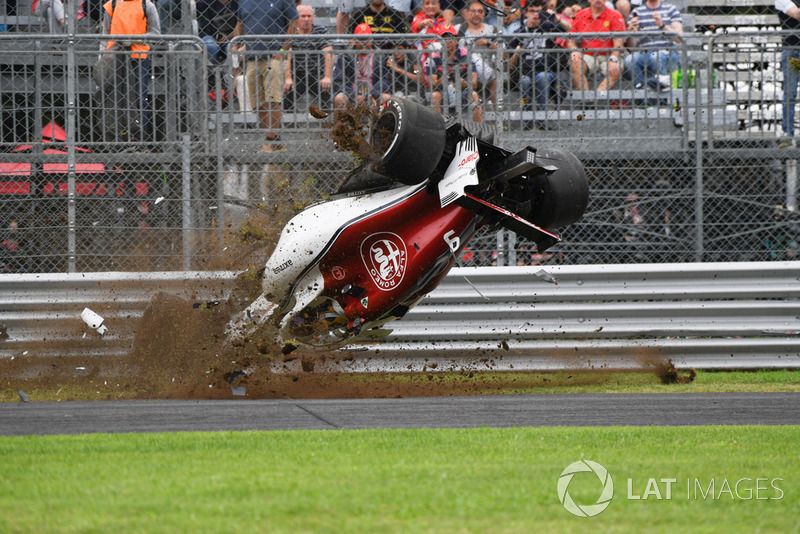 Kecelakaan Marcus Ericsson, Sauber C37